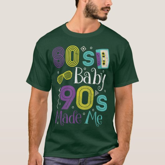 80年代レトロファッション お友達 Tシャツ (正面)