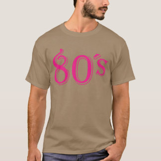 80年代レトロファッション 80年代大好き Tシャツ
