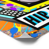 80年代レトロ写真フレームアルバムカバー小道具 ポスター (角)