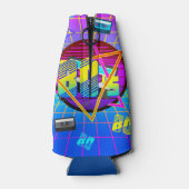 80年代レトロ古学校カセットテープ ボトルクーラー (裏面)