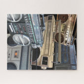 80年代レトロ80年代ブームボックスブームボックスゲーットブラスター ジグソーパズル (横)