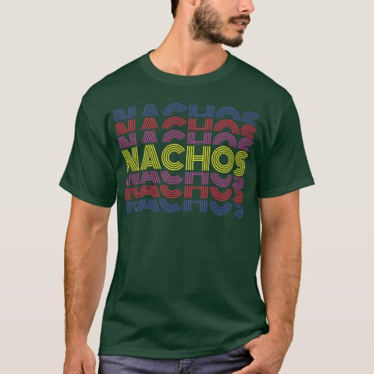 80年代レトロ ナショナルナチョスデー おとこのこ Tシャツ (正面)