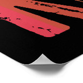 80年代ロックヴィンテージレトロ音楽バンド ポスター (角)