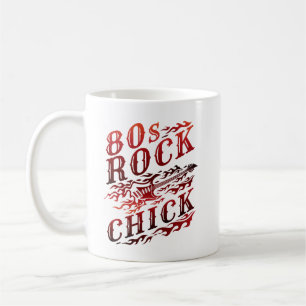 80年代ロック・シック80年代の音楽 コーヒーマグカップ