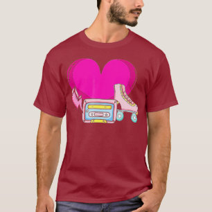 80年代ローラーディスコのダービーコスチューム Tシャツ