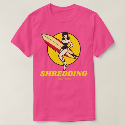 80年代以降の細断 Tシャツ (デザイン正面)