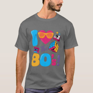 80年代大好き!クラシックな80年代 レトロ ヴィンテージ 1980 友達 Tシャツ