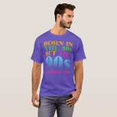 80年代生まれだけど90年代が私を育てた レトロデザイン Tシャツ (正面フル)