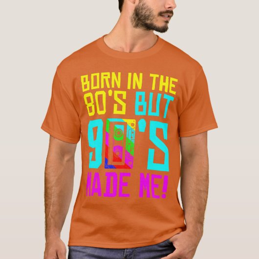 80年代生まれだけど90年代で80年代好きになった Tシャツ (正面)