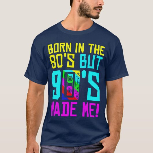 80年代生まれだけど90年代で80年代好きになった Tシャツ (正面)