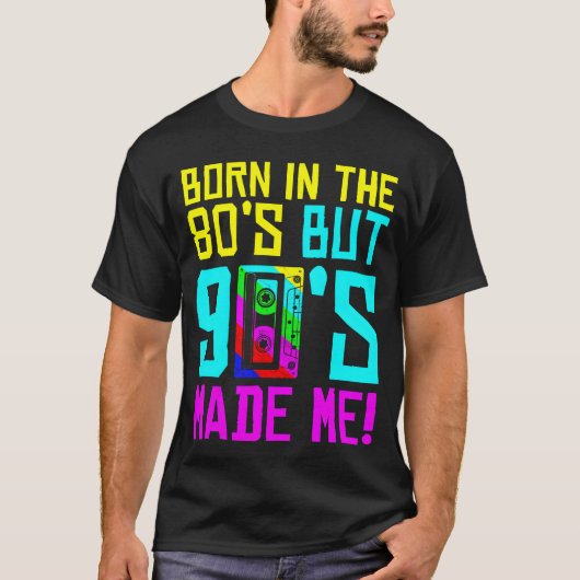 80年代生まれだけど90年代に惚れた80年代LOVE Tシャツ (正面)