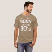 80年代生まれのレトロゲーマーに贈る1988年の誕生日プレゼント Tシャツ (正面フル)