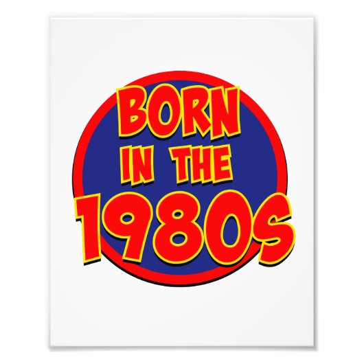 80年代生まれ フォトプリント            (正面)
