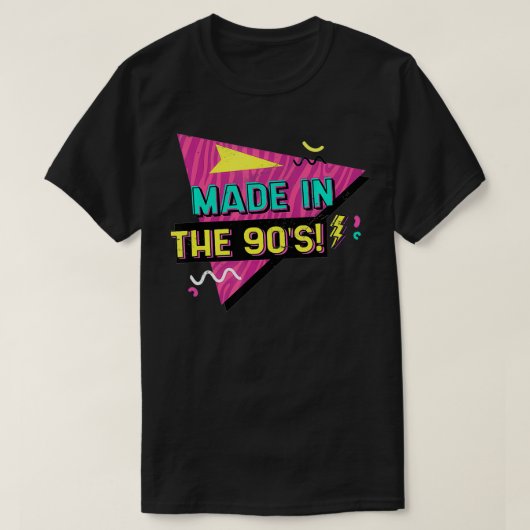 80年代生まれ 90年代育ち 80'sベイビーよ tシャツ (デザイン正面)