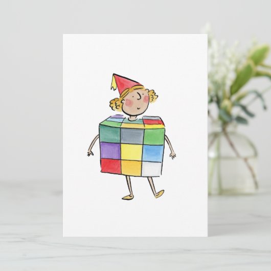 80年代誕生日 招待状 (スタンド正面)