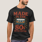 80年代限定版カセットデザイン Tシャツ (正面)