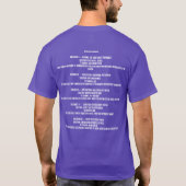 80年代風レトロスポーツデザイン Tシャツ (裏面)