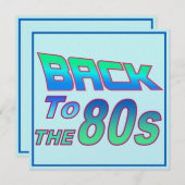 80年代2招待状 (正面/裏面)