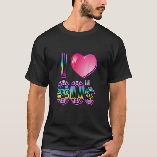 80年代80年代が大好き Tシャツ (正面)
