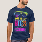80年代80年代のコスチューム80年代のパーティー Tシャツ (正面)