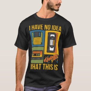 80年代90年代のアイディア服なんてテーマない Tシャツ