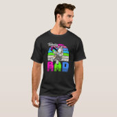 80年代90年代のヴィンテージ宇宙飛行士バニー・レトロが私に現れる Tシャツ (正面フル)