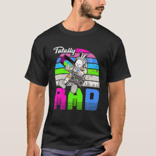 80年代90年代のヴィンテージ宇宙飛行士バニー・レトロが私に現れる Tシャツ