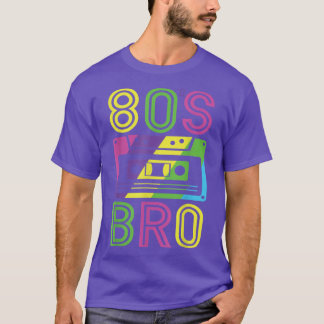 80年代90年代の恋人のための私の80年代のBroカセット Tシャツ