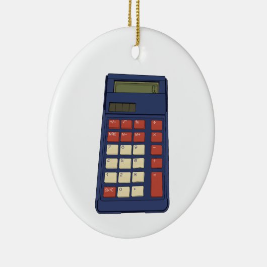 80年代90年代の計算機数学学校ノスタルジア セラミックオーナメント (右)