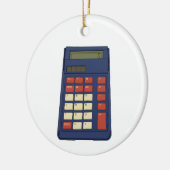 80年代90年代の計算機数学学校ノスタルジア セラミックオーナメント (左)