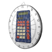 80年代90年代の計算機数学学校ノスタルジア ダーツボード (正面右)