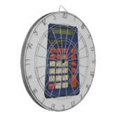 80年代90年代の計算機数学学校ノスタルジア ダーツボード (正面左)