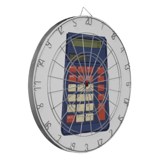 80年代90年代の計算機数学学校ノスタルジア ダーツボード (正面左)