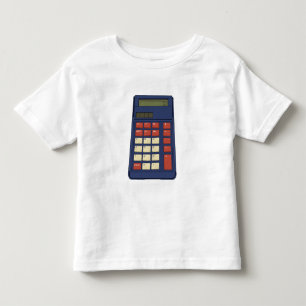 80年代90年代の計算機数学学校ノスタルジア トドラーTシャツ