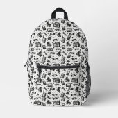 80年代 プリントバックパック (正面)