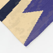 80年代、レトロな音楽パーティー。古いスタイルポスター。ディスコフロ フリースブランケット (角)