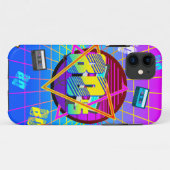 80年代 レトロ オールドスクール カセットテープ Case-Mate iPhoneケース (裏面(横))