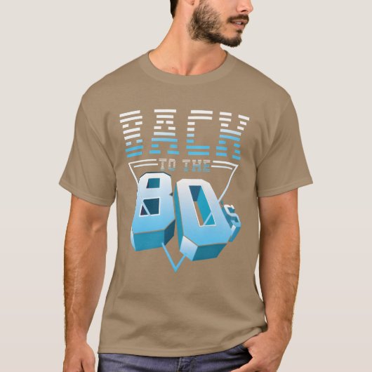 80年代 80年代パーティー 80年代ファッション 80年代ミュージック レトロ Tシャツ (正面)