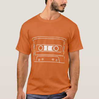 80年代 90年代 パーティー コスチューム レトロ カセットテープ ミュージック ギ Tシャツ