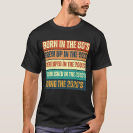 80年代、90年代、2000年代、2010年代、2020年代 Tシャツ
