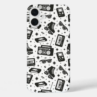 80年代 iPhone 16 PLUSケース