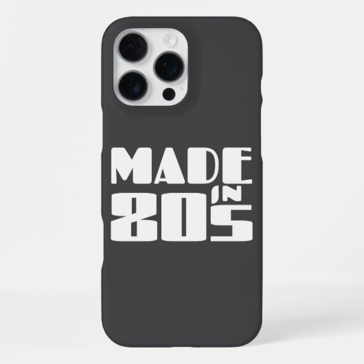80年代 iPhoneケース (裏面)