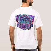 80年代BMXレトロTシャツ Tシャツ (裏面)