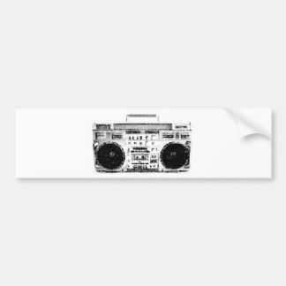 80年代Boombox バンパーステッカー