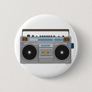 80年代BOOMBOX/GHETTOの発破工 缶バッジ