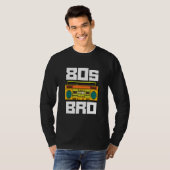 80年代Bro 1980年代のパーティー80年代Brother Boombox Ra Tシャツ (正面フル)