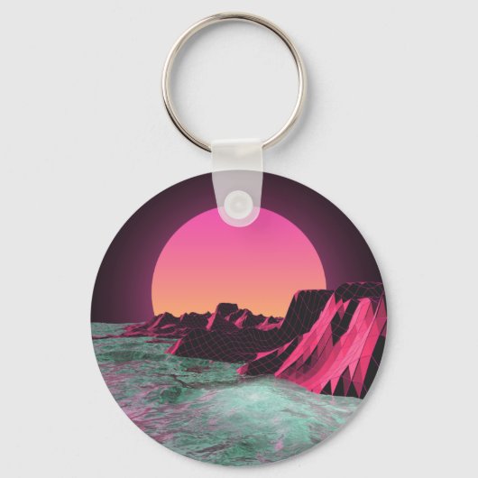 80年代R I S E R キーホルダー (正面)