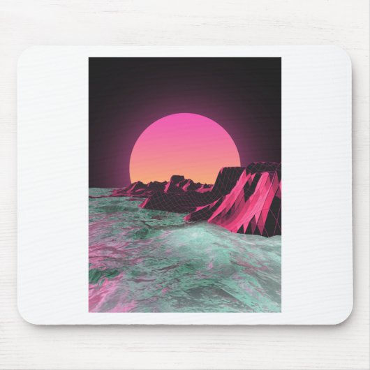 80年代R I S E R マウスパッド (正面)