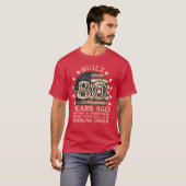 80年前の誕生日 ヴィンテージ 1945 ビンテージ Tシャツ (正面フル)