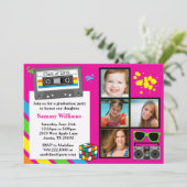 80年卒業パーティー招待状クラス2012 招待状 (スタンド正面)